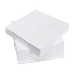 Servetten wit papier