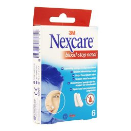 Nexcare blood-stop nasal bloedneus spons neustampon      6st