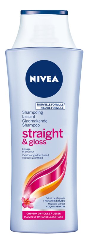 NIVEA hair care shampoo straight & easy liss 250ml       1st