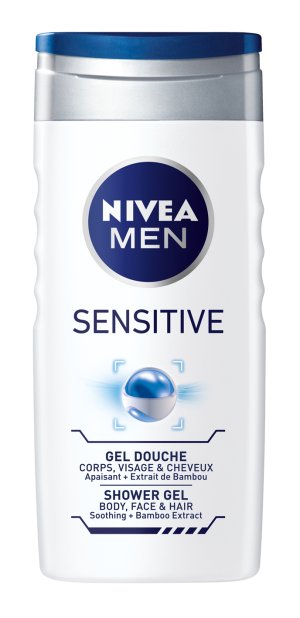 NIVEA sensitive for men shower 250ml                     1st