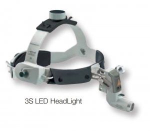 Heine voorhoofdslamp 3S LED met transfo zonder batterij