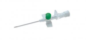 Iv catheter Versatus-W winged and port roze 20G 32mm    50st