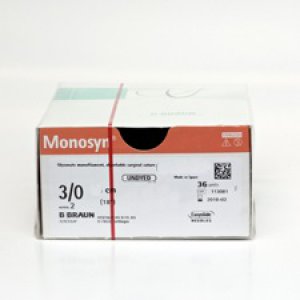 Monosyn 3/0 C2022215 3/8 snd nld 24mm DS24 violet-70cm  36st