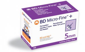 BD Micro-Fine Pennaalden + 31G 0,25 x 5mm 100st
