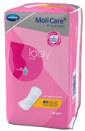 Molicare Premium lady pads 1,5 druppels                 14st