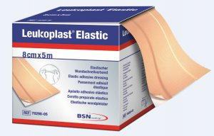 Leukoplast elastic op rol 8cmx5m                         1st