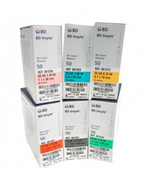 IV catheter BD insyte 16G (1,7 x 45mm) grijs             1st