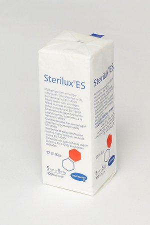 STERILUX ES 5x5cm 12laags niet steriel          per 30x100st
