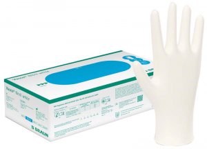 Handschoenen Vasco Nitril White S                      150st