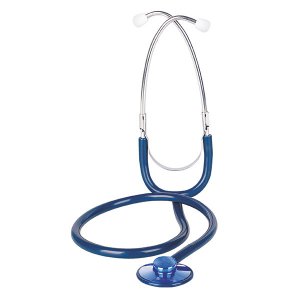 Stethoscoop nurse flat volwassen blauw                   1st