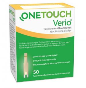 Onetouch Verio teststrips
