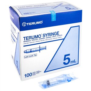 Spuiten steriel Terumo Luer Lock 5ml                  100st