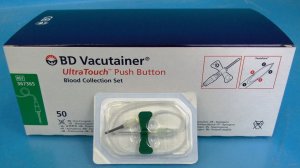 BD Vacutainer UltraTouch Blood Collection 21G 305mm    50st