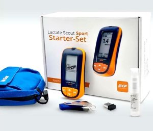 Lactate Scout sport lactaatmeter met bluetooth start kit 1st