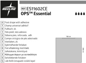 Medline OPS Essential Afdeklakens zelfklevend 190x200cm 36st