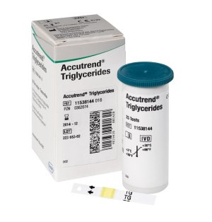 accutrend  Triglyceride test-strips         25st