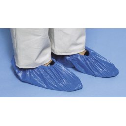 Overschoenen pvc blauw                                 100st