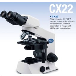 Microscoop CX22 incl. 4, 10 en 40x plan objectieven,