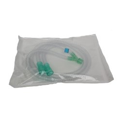 Dubbele anesthesieslang 150cm, 15mm, aansluiting 22mm   1st.