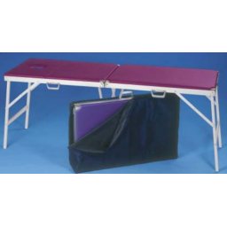 plooibare onderzoekstafel (massagetafel) alumed