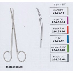 Schaar metzenbaum gebogen