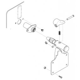 Adapter voor aansluiting lamp welch allyn op ritter-midmark