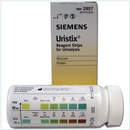 Testen Uristix per 50 strips (proteine en glucose)      50st