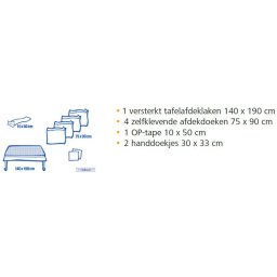 chirurgische sets voor algemene chirurgie