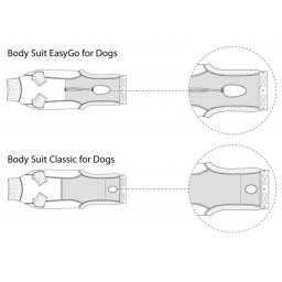 Bodysuit BUSTER honden (zonder plasgaatje)