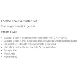 Lactate Scout + lactaatmeter bluetooth