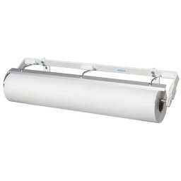 Papierrolhouder inox 60cm medisch voor tafel of muur     1st