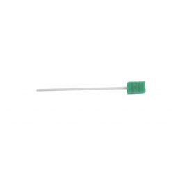 Dentaswabs, DenTips groen met tandpasta op swab in zak  10st