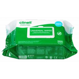 Clinell universele doekjes 22x27.5cm                   200st