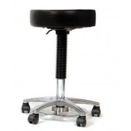 Tabouret Cura pro met voetbediening zonder rugleuning
