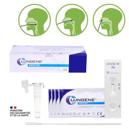 Clungene corona antigen covid rapid test, sneltest  25st