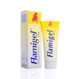 Flamigel 250gr en 50gr voor oppervlakkige wonden