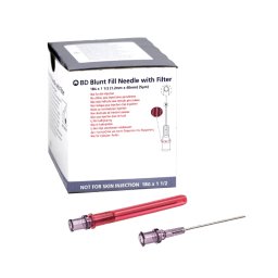 BD blunt fill needle met en zonder filter