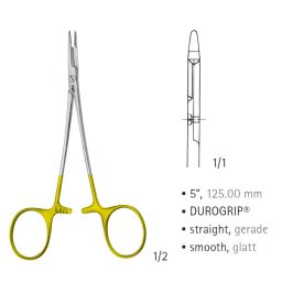 TC HEGAR-OLSEN NEEDLE HOLDER/SCISSOR 125MM BM127R