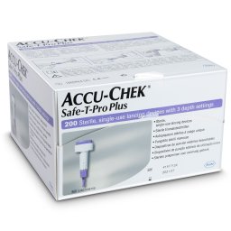 Bloed lancetten Accu-chek safe-T-pro