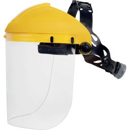 Gelaatscherm met polycarbonaatvizier