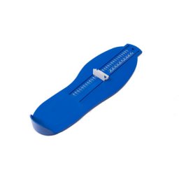 voetmeter voor het meten van de schoenmaat blauw