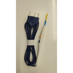 Disposable sterile electrosurgical pencil with push-button