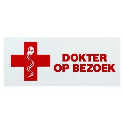 Kenteken wagen (bezoekplaat)