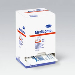 MEDICOMP 10x10cm  4laags niet steriel                  100st