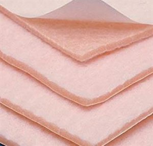 Vilt Fleecy Foam 7mm dik per vel van 22.5x40cm     1st