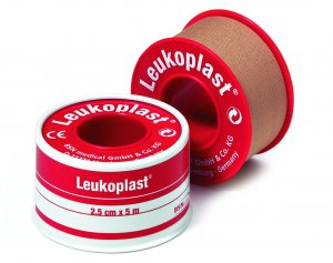 Leukoplast (met omhulsel) 2.50cmx5m                      1st