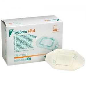 Tegaderm +pad 5x7cm met niet-klevend absorberend pad   50st