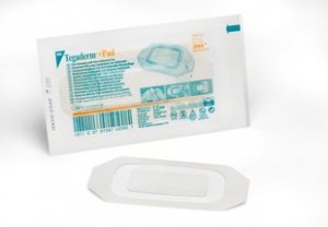 Tegaderm +pad 6x10cm met niet-klevend absorberend pad  50st