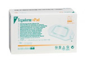 Tegaderm +pad 6x10cm met niet-klevend absorberend pad  50st