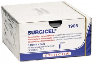 Surgicel 1906B 1,25x5cm                               10st